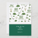 Search for golfer invitations 60th