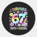 Search for funny i survived stickers 67 days