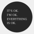 Recherche de ok autocollants Humour