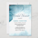 Search for ombre bridal shower invitations Turquoise