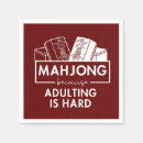 Search for mahjong napkins Chinese