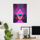 Search for vaporwave aesthetic posters 80s