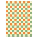 Search for orange plaid tablecloths Geometric