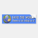 Search for save the ocean bumper stickers Conservation