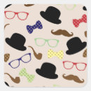 Search for hipster moustache stickers Fashion