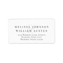 Search for bride to be return address labels Calligraphy