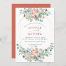 Search for orange and plum invitations Greenery