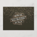 Search for birthday save the dates 40th