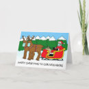 Search for for neighbors christmas cards Santa