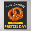 Recherche de pretzels posters Drôle