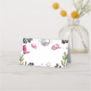 Search for food place cards Pink