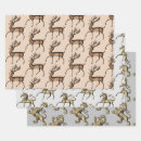 Search for stag wrapping paper Illustration