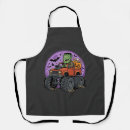 Search for monster trucks aprons Halloweenparty