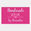 Search for for her rectangle stickers Pink