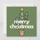 Search for cactus christmas cards Simple