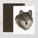 Recherche de tête loup cartes postales Animal