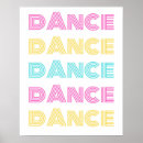 Recherche de studio de danse posters Typographie