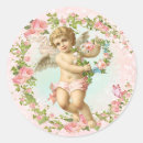 Recherche de ange victorien autocollants Rose