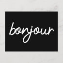 Recherche de lettrage cartes postales Minimaliste