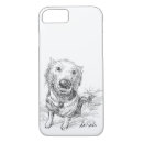 Search for dog drawing iphone cases Black and white