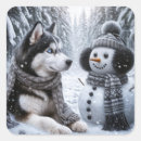 Search for winter woods stickers Snowflakes