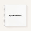 Search for blank notebooks College