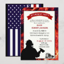 Search for firefighter retirement party invitations Celebration