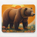 Recherche de ours brun tapis souris Nature