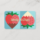Search for white chocolate business cards Desserts