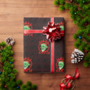 Search for zombie christmas wrapping paper Evil