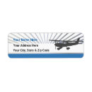 Search for aviation return address labels Aircraft