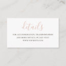 Search for information wedding enclosure cards Typography