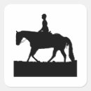 Search for horse rider stickers Silhouette