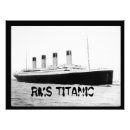 Recherche de paquebot vintage posters Titanic