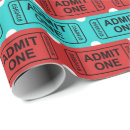 Search for ticket wrapping paper Party