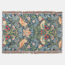 Search for william morris blankets Strawberry thief