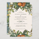 Search for orange blossom wedding invitations Citrus