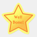 Search for well done stickers Star