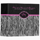 Search for monogram zebra pattern office supplies Black