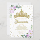 Search for lilac quinceanera invitations 15th birthday