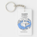Search for aliens rectangular keychains Fantasy