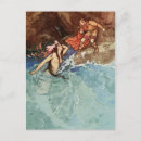 Recherche de vintage mermaid cartes postales Imaginaire