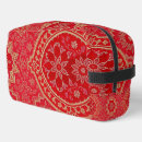 Recherche de oriental cosmétiques pochettes Rouge