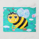 Search for cute bees postcards Fun