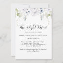 Search for flowers rehearsal dinner invitations Calligraphy
