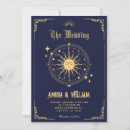 Search for tarot card wedding invitations Moon