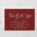 Search for taco party invitations Taco bout love