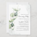 Search for modern anniversary invitations Watercolor