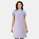Search for purple gingham aprons Geometric