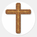 Search for wooden cross stickers Christian